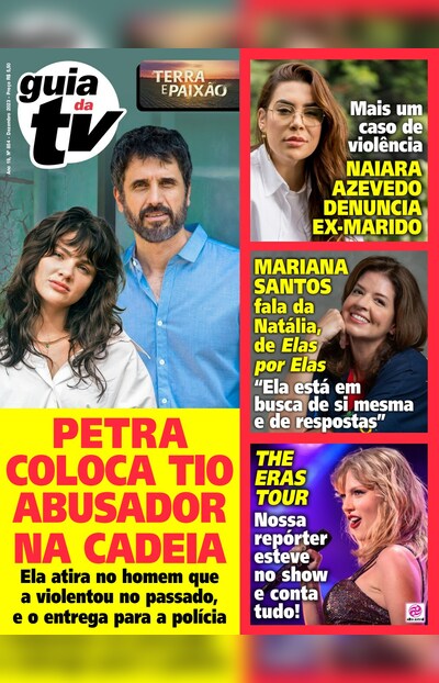 Guia da TV - Terra e Paixão: Petra coloca tio abusador na cadeia