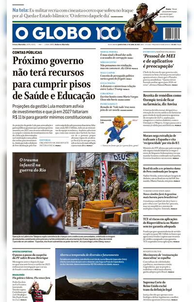 O Globo 17/04/2025